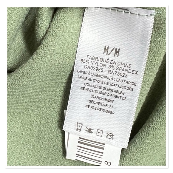 AEROPOSTALE Seamless Sage Green Baby Tee 🆕🏷️ - Picture 6 of 8